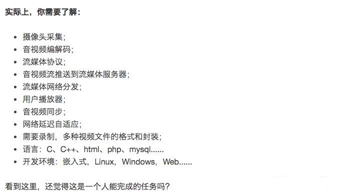 浅谈开发实时视频直播平台的技术要点
