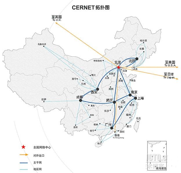 收集整理的中国四大骨干网及ChinaNet详细介绍